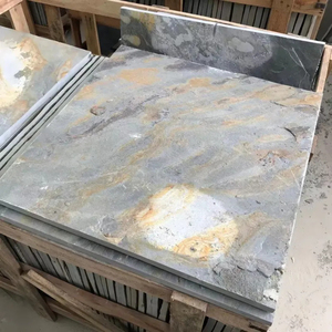 Piastrelle per Pavimenti in Ardesia Ruggine di Pietra <span class=keywords><strong>Naturale</strong></span> di Alta Qualità per Pavimentazione Design Moderno Anti-acido Resistenti all'Erosione per Hotel Uso Esterno - Product Image 4
