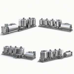 Usine de traitement du lait UHT Ace Professional, petite ligne de production laitière complète, machine à yaourt automatique pour les boissons et les aliments - Product Image 2