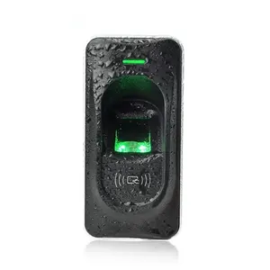 Zk fr1200 rs485 mini scanner biométrico, à prova d' água ip65, externo, leitor de rfid para impressão digital