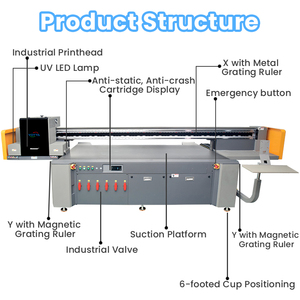 Impresora UV Plana <span class=keywords><strong>Yotta</strong></span> P20 de Alta Velocidad para Impresión Digital 3D en Vidrio, Cerámica, Azulejos, Acrílico, Madera y Metal 2513 - Product Image 6