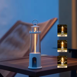 Nueva llegada lámpara de mesa de noche LED recargable luz colgante de diseño contemporáneo personalizado para acampar enchufe USB para casa de dormitorio - Product Image 3