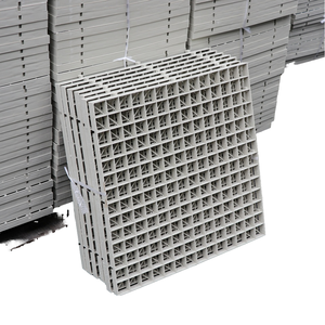 PP plastik pelat kisi asam & tahan Alkali OEM dibuat sesuai pesanan ukuran permukaan halus untuk pengolahan Gas limbah - Product Image 1