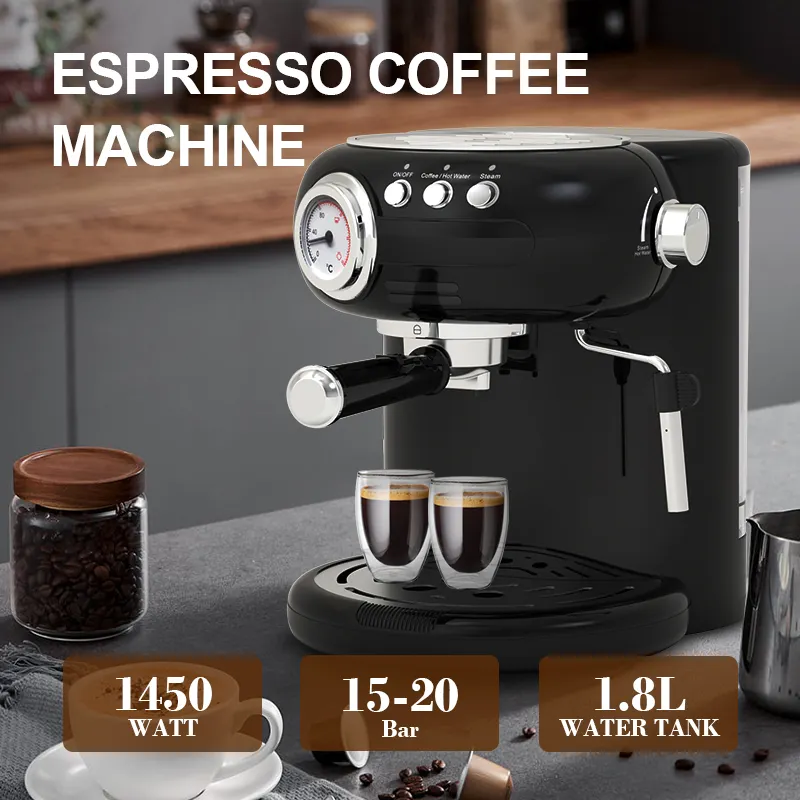 15 Бар итальянский давление насоса капучино Cafetera автоматическая кофеварка эспрессо