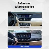 Pour BMW X1 E84 2009-2015 Écran multimédia Linux 14,9 pouces CarPlay Android Auto Apple CarPlay GPS Navigation Unité principale 4G SIM