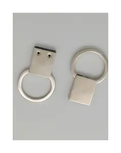 Wholesale Manufacturers Metal Custom Keychain Degrees Ring in Zinc Alloy Stainless Steel Key Chain