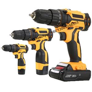 12V 18V 36V Home Tragbare kabellose elektrische Schlag bohrmaschine Wiederauf ladbare Lithium batterie 2-Gang-Bürstenloser Schrauben dreher mit hohem Drehmoment - Product Image 1