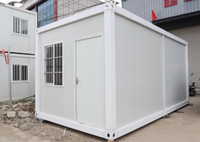 Maison conteneur préfabriquée modulaire moderne pour bureau et habitation, maison conteneur à assemblage rapide avec aménagement personnalisé