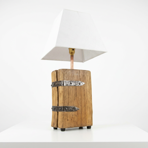 New Customized Wooden Table Lamp Manufacturer and Exporter with Minimalist Design LED 4100K Neutral White for Living Room - Product Image 1