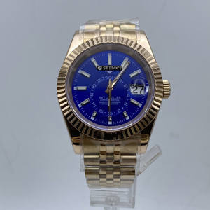 Montre pour homme, best-seller, style business, mouvement automatique NH35, résistance à l'eau 5 BAR, acier inoxydable, verre saphir, 36 mm/39 mm - Product Image 3