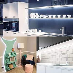 Bande lumineuse LED flexible à luminosité réglable, ruban LED pour chambre, cuisine, décoration de fête - Product Image 6