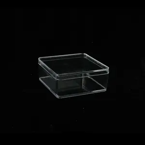 The Factory Produces Customized Square Clear And Transparent Plastic Acrylic Box To Display Plastic Jewelry Packaging Box