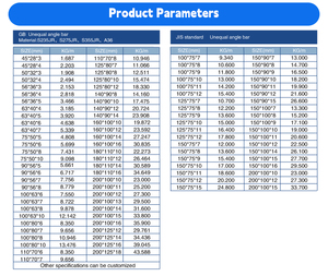Chất lượng cao thép không gỉ góc thép xây dựng cấu trúc 25 barra góc cạnh de acero Chất lượng cao - Product Image 2