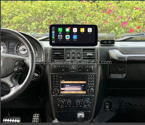 เครื่องเล่นดีวีดีติดรถยนต์ระบบแอนดรอยด์ Qualcomm Carplay ขนาด 10.25 นิ้ว และ 12.3 นิ้ว พร้อมระบบนำทาง GPS สำหรับรถยนต์เมอร์เซเดส-เบนซ์ จีคลาส W461 ปี 2007-2011 - Product Image 5