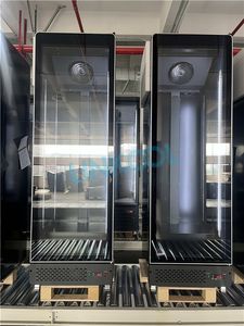 Réfrigérateur commercial à porte simple avec vitrine en verre pour bières, boissons et arrangements floraux, réfrigérateur vertical pour magasin - Product Image 2