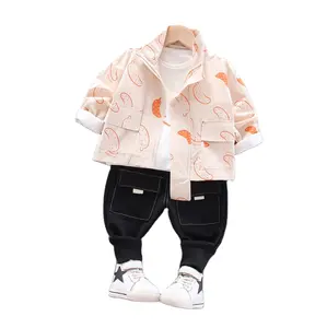 Wholesale Autumn Pants Children Clothing Coat Baby Sets For Boys From China Supplier