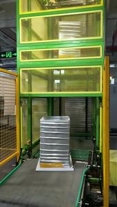 Elevador de Carga Vertical Personalizado, Transportadores Reciprocantes Verticais, Transportador de Paletes, Máquina de Elevação Automática, Plataforma Elétrica - Product Image 3