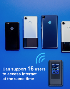 Bộ định tuyến di động không dây 5G cho ngoài trời, hỗ trợ 5G Mifi với khe cắm thẻ SIM, bộ định tuyến Wifi bỏ túi 5G - Product Image 3