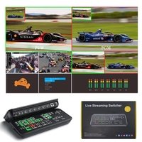 Mezclador de Video Profesional 4K Económico, Software de Control de Cámara para Tik Tok, Conmutador de Video Atem Ndi, Transmisión en Vivo