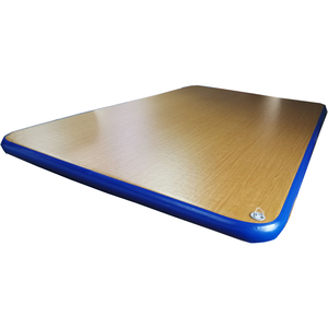 Île flottante gonflable en teck <span class=keywords><strong>pour</strong></span> <span class=keywords><strong>bateau</strong></span>, radeau, patio, yacht, quai, plateforme <span class=keywords><strong>pour</strong></span> <span class=keywords><strong>bain</strong></span> <span class=keywords><strong>de</strong></span> <span class=keywords><strong>soleil</strong></span> - Product Image 2