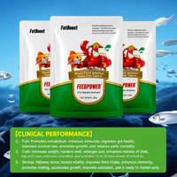 Attractant Alimentaire Puissant pour Poissons, Crevettes et Crabes - Promoteur de Croissance en Aquaculture, Complément pour la Santé Intestinale et l'Amélioration de l'Immunité Anti-stress