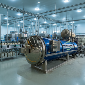 Autoclave de stérilisation alimentaire Wogoal pour sardines en conserve et <span class=keywords><strong>bocaux</strong></span> en verre - Product Image 1