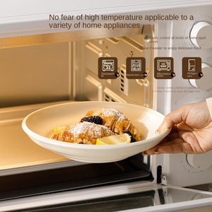 Piatto da Zuppa in Ceramica di Alta Qualità, Adatto al Microonde, Design Nordico, Forma Personalizzata, per Hotel e Case Vacanza, Vendita Calda Transfrontaliera - Product Image 3