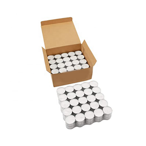 Bougies chauffe-plat artisanales en paraffine blanche, durée de combustion de 2 à 8 heures, pour la Saint-Valentin, le Nouvel An, les mariages et les décorations de fête - Product Image 5