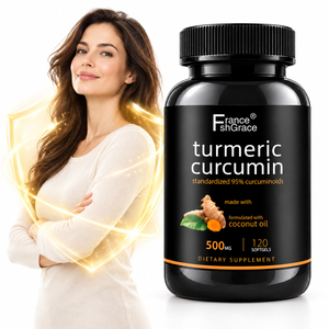 Premium Shecome Turmeric Curcumin Extract Improving Brain <b>Heart</b> Health Immune Function Overall Health Turmeric Curcumin Softgels - Product Image 1