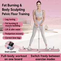 Planche de fitness ergonomique antidérapante avec 10 roulements en acier pour sculpter les jambes, planche de pompes pliable en 1 seconde, brûle-graisse, cardio, pour la maison, OEM