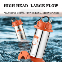 Pompa Hisap Lumpur Lumpur Kotor Multistage Submersible Tekanan Tinggi Portabel Grosir QY untuk Air Bersih