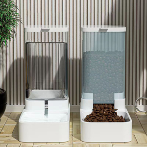 3.8LPet Feeder Dog <strong>Cat</strong> Food Bowl Pet Feeder Food Dispenser Auto Water Dispenser Bowl Grain Storage <strong>Barrel</strong> - Product Image 4