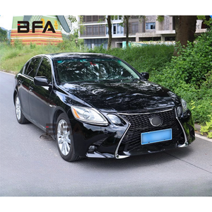 Disponible para 2005-2011 <span class=keywords><strong>Lexus</strong></span> GS200 <span class=keywords><strong>250</strong></span> 300 350 450H 460 modelo antiguo actualizado con nuevo Kit de carrocería de luces antiniebla de rejilla de parachoques delantero - Product Image 3