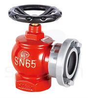Storz soupape d'atterrissage à sortie unique type d'angle bouche d'incendie intérieure avec flexibilité fer/laiton/alliage d'aluminium prix bon marché