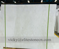 Luxuriöse Transparente Nambia Bianco Rhino Weiße Jade Marmor Wand- und Bodenfliesen Platten für Inneneinrichtung Königlicher Weißer Onyx-Marmor