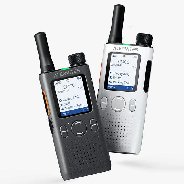 Baofeng At1 Poc Global Communication 4g Walkie Talkie with Sim Card Optional Recording GPS AI Functions Compatible Ola Radio App