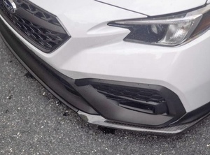 Pour <span class=keywords><strong>WRX</strong></span> S4 pare-chocs avant lèvre Spoiler séparateur fibre de carbone 3-pc Sti-p Style pour 2022 <span class=keywords><strong>WRX</strong></span> S4 JDM pièces - Product Image 3