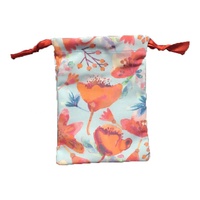 Sac à cordon numérique en coton d'usine/sac à cordon calicot/sac à cordon de sublimation