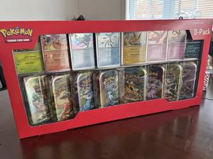 Version américaine Pokémon Prismatic Evolutions 8 mini-boîtes en carton avec cartes promotionnelles Stock US 100% authentique pour les 14 ans et plus - Product Image 3
