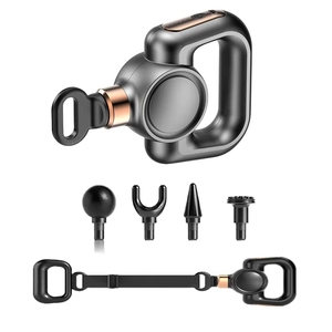 Herramienta de masajeador corporal más vendida, pistola de masaje de percusión con cinturón de vibración, masajeador corporal de mano con vibración eléctrica de músculo profundo - Product Image 1