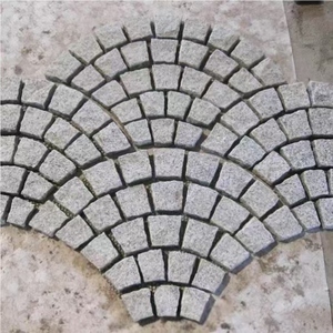 Bloque Stock G602 Granito gris Cristallo Grigio, Nuevo Binaco Sardo Cube Stone Paver Patrón exterior Paisajismo Piedra <span class=keywords><strong>Gofar</strong></span> - Product Image 4