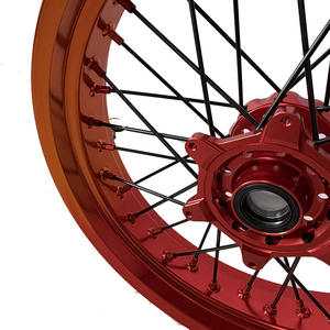 Juego de Ruedas de 17 Pulgadas para Motocicleta <span class=keywords><strong>KTM</strong></span> <span class=keywords><strong>EXC</strong></span>, Ruedas <span class=keywords><strong>Supermotard</strong></span> para Motocross - Product Image 6
