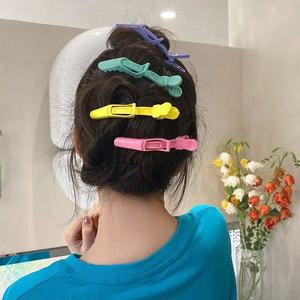 Personalizzato placcato dorato per coccodrillo alligatore fermagli per capelli salone di plastica per capelli per ragazze - Product Image 4