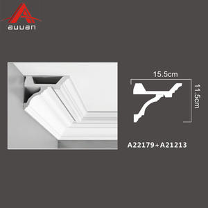 81229 גואנגזו PU פנים ואגלי כרכוב וילון כרכוב דקורטיבי <span class=keywords><strong>Coving</strong></span> למכירה ישירה - Product Image 3