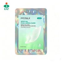 Masque de collagène fondant hydrosoluble pour soins de beauté, patch liftant au collagène, masque en feuille pour joues et visage sec, matériau OEM