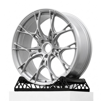 Nouvelle jante en alliage d'aluminium forgé, concave profonde, brossée et polie, 5x120 5x112 5x114.3, 18 19 20 21 22 pouces, pour voiture de course
