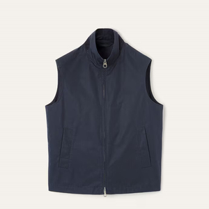 Meilleure vente de vêtements pour hommes Gilet de luxe pour hommes Gilet thermique <span class=keywords><strong>sans</strong></span> manches avec logo personnalisé Gilet de bodywarmer réversible pour hommes - Product Image 2