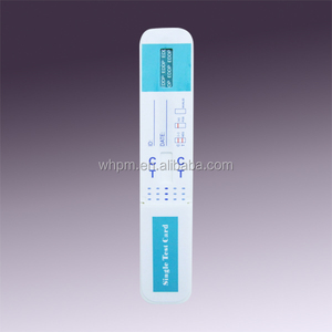 Kit de test rapide de dépistage de drogues 2026 en promotion, carte de test rapide pour panneau unique Classe II avec marquage CE et US510K de WHPM - Product Image 1