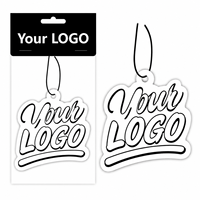 Penyegar Udara Mobil dengan Logo, Kertas Kapas Parfum Custom Aroma Berbeda Bentuk Unik, Wangi Super Kuat Tahan Lama