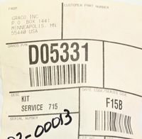 Équipement électrique D05331 Kit complet de réparation de l'extrémité de la conduite Produits PLC
