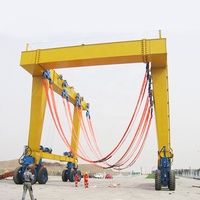 Grue à portique mobile pour chantier naval de 300 tonnes, grue de levage maritime de 500 tonnes, largement utilisée aux Maldives